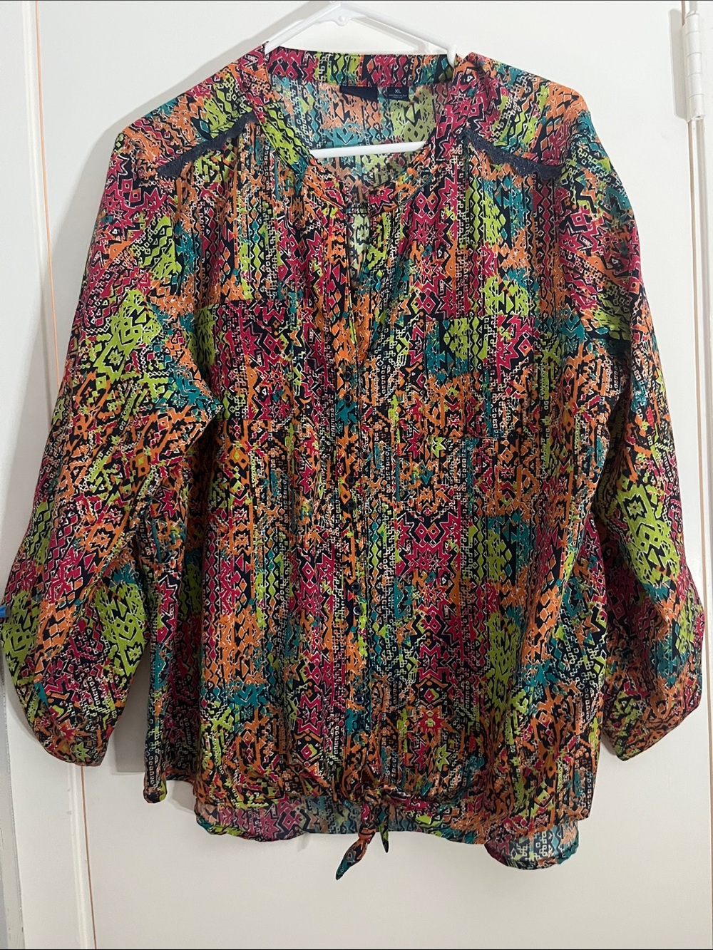 Westbound Vibrant Multi-Color Printed Tunic